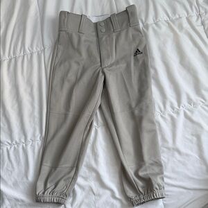 Adidas Kids Light Gray Casual Bottoms